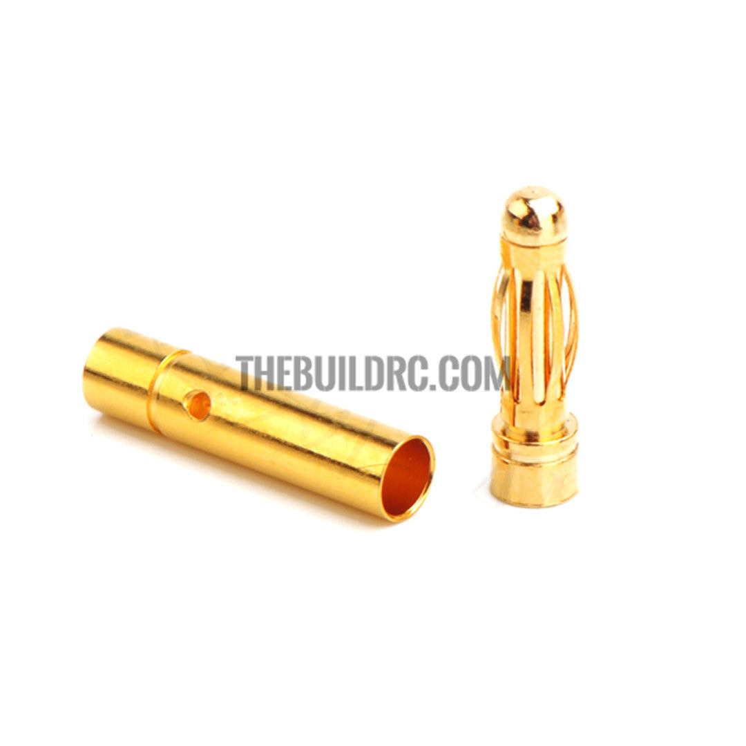 Amass 3.0mm Gold-plated Copper Banana Plug AM-1001B Male & Female