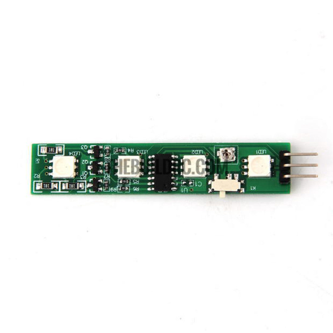 RC Multicopter 60*12mm LED Stop Indicator Brake Light Board for 250 450 FPV Racing Drones - 3 colours