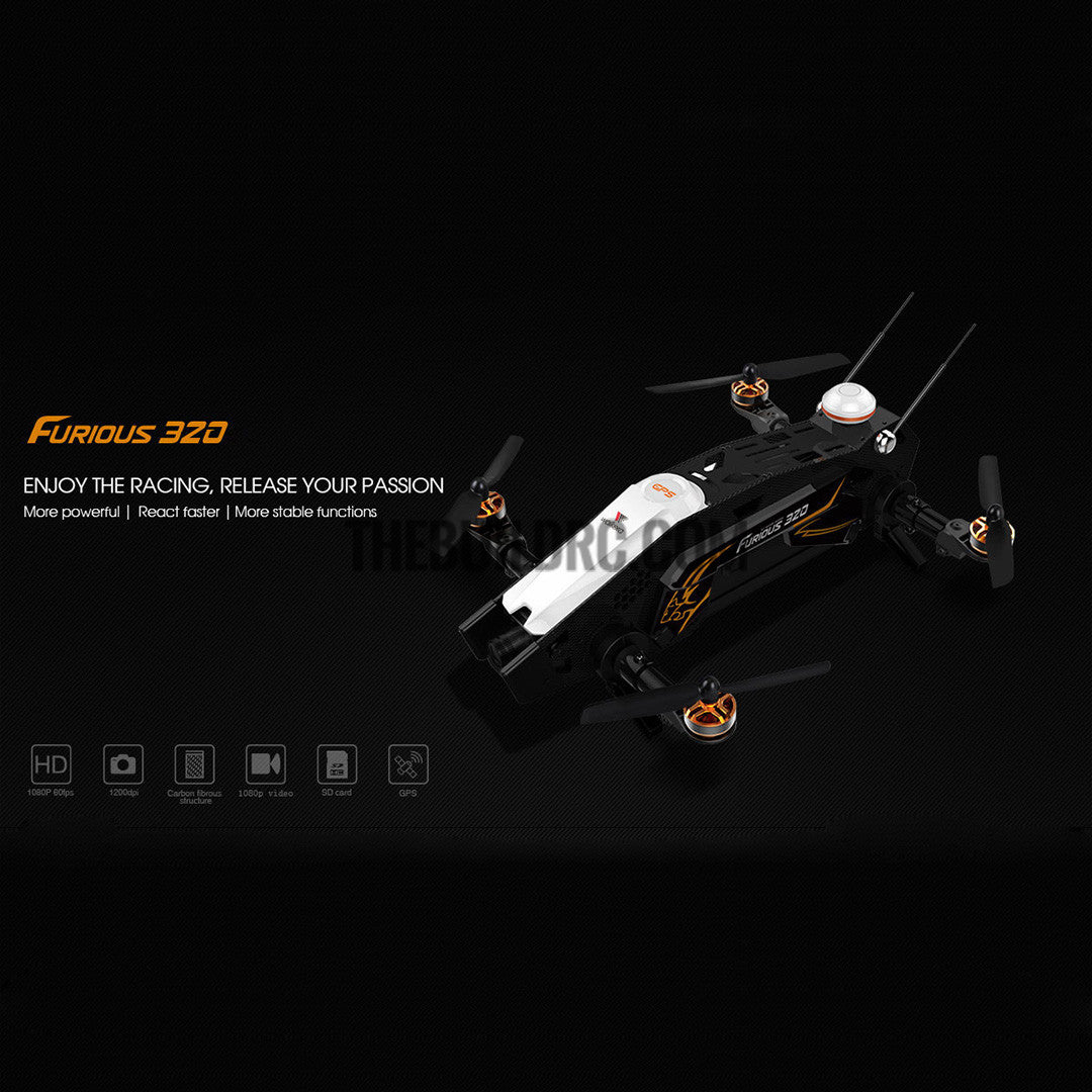 Walkera Furious 320 Drone Quadcopte/DEVO7/Charger/800TVL Camera/OSD (Left Hand Throttle)