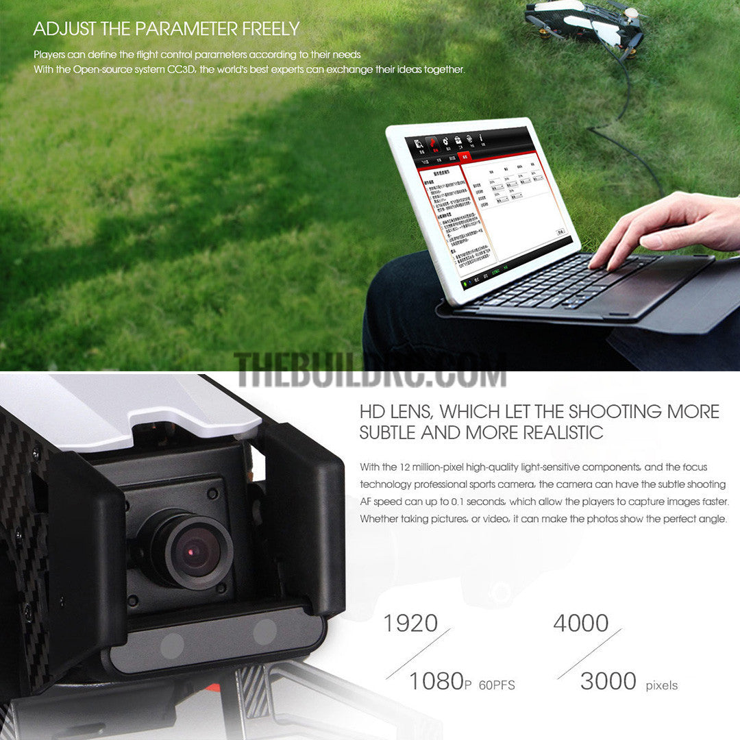 Walkera Furious 320 Drone Quadcopte/DEVO10/Charger/ 800TVL Camera/OSD(Left Hand Throttle)