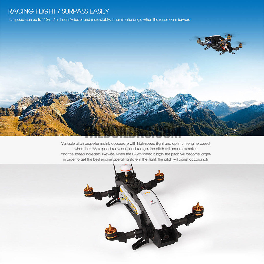 Walkera Furious 320 Drone Quadcopte/DEVO10/Charger/ 800TVL Camera/OSD(Right Hand Throttle)