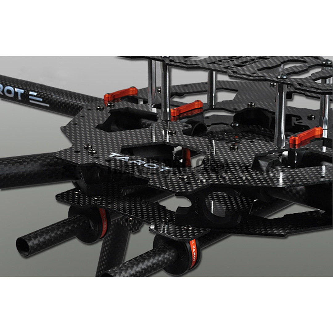 Tarot FY690S Foldable Hexa-copter 3K Carbon Fiber Frame TL68C01 (Not Assembled)