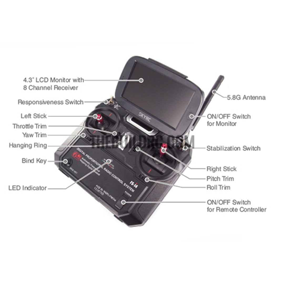 SKYRC SOKAR FPV Quadcopter RTF OSD Radio Battery Camera