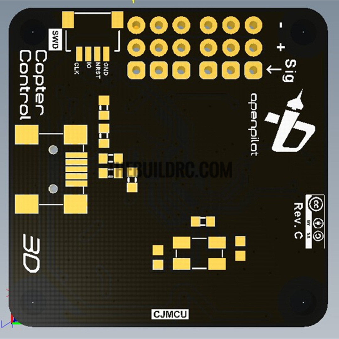 OpenPilot CC3D Flight Controller (bent pins)
