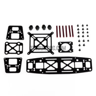 KK260 QAV FPV Frame Kit w/ Expand Board + LED Modules & 5V 2A BEC