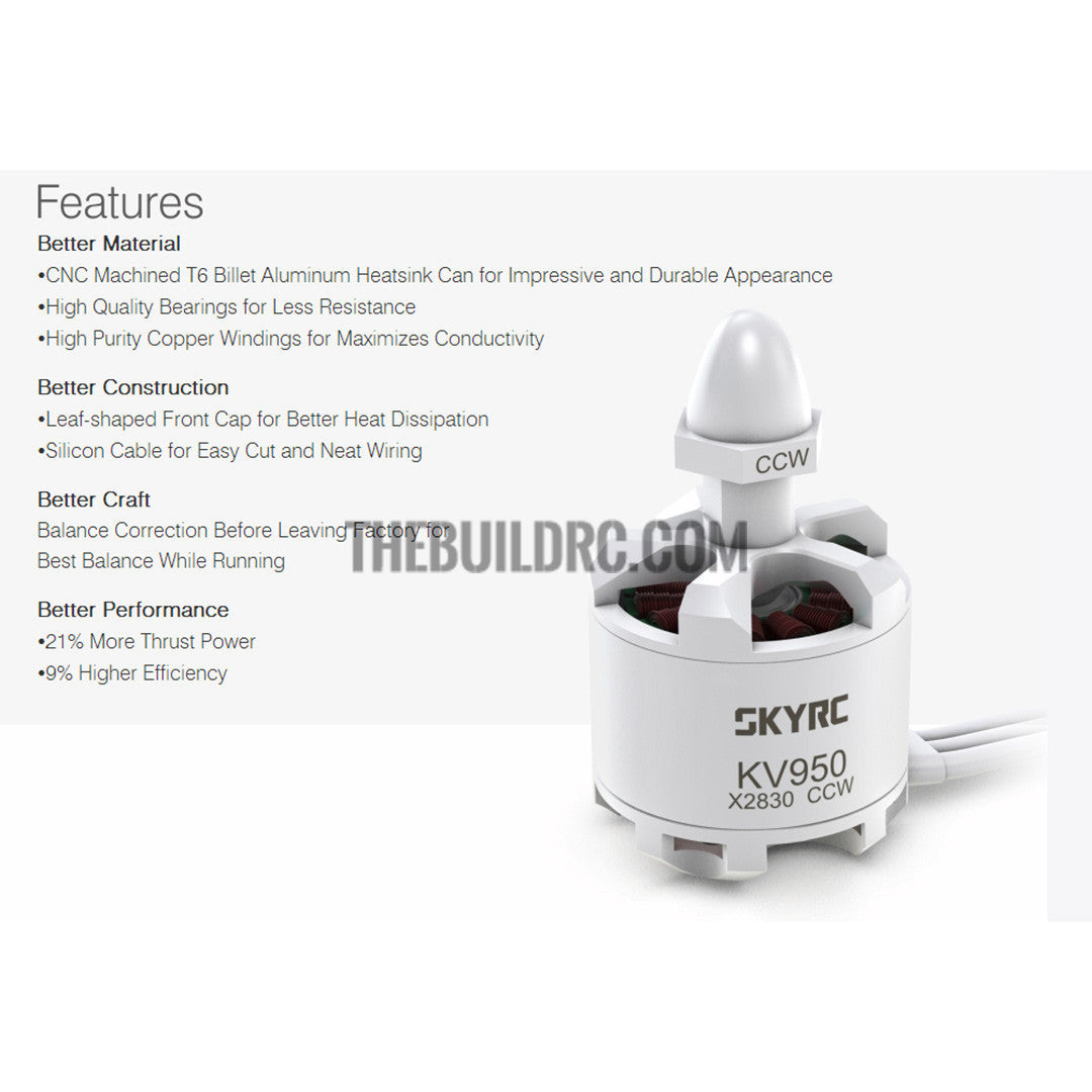 SkyRC X2830 Brushless Motor for Quadcopter CW x 1pcs