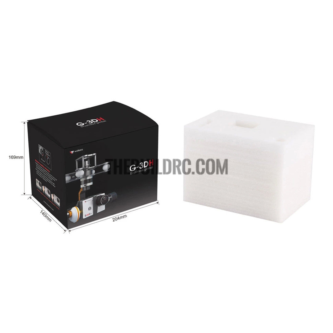 Walkera Camera Mount G-3DH Brushless Gimbal With 360 Degrees Tilt Control