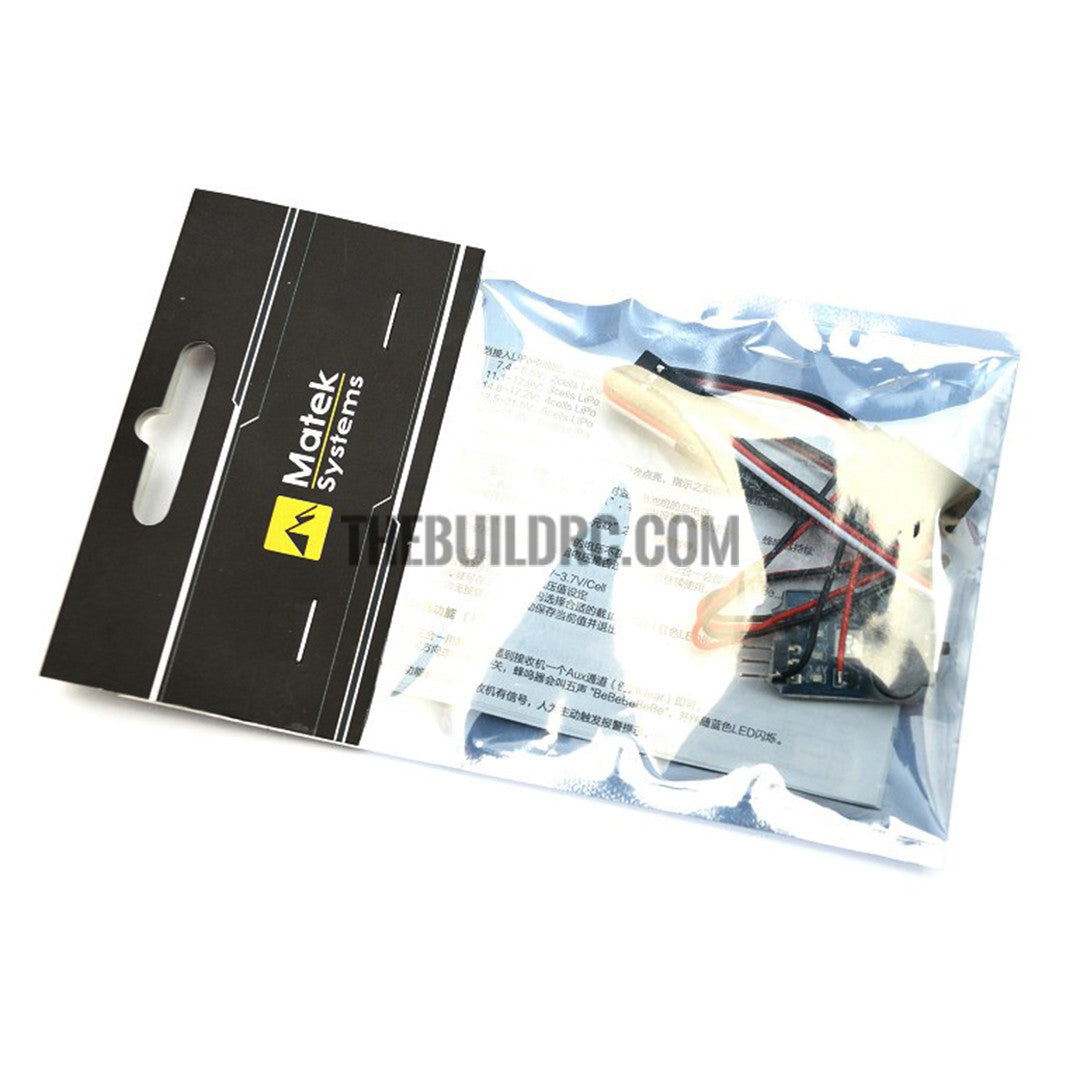 Matek System 3 In 1 Low Voltage Alarm Tracker Single Loss Alarm Module