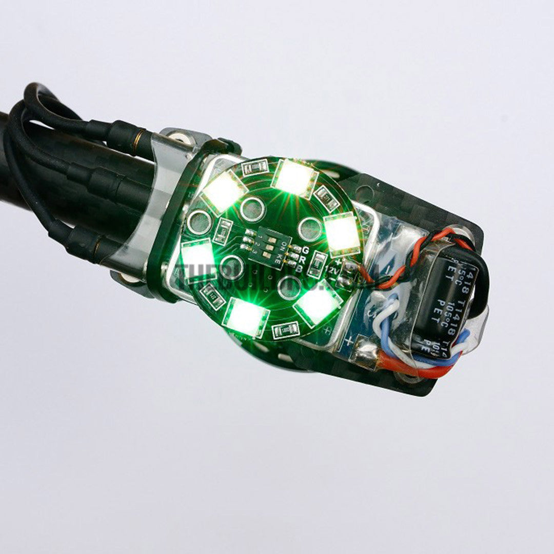 Matek RGB 5050 LED Lamp Panel 12 7 Colors Switch For FPV Helicopter Multi-axis