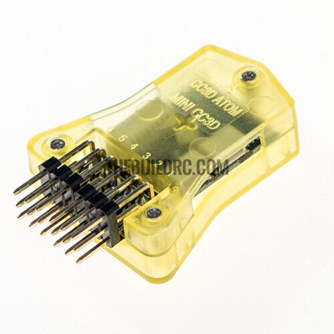 Openpilot MINI CC3D Combo Atom NANO CC3D Flight Control for FPV QAV 250 FPV GT (Bent Pins + antenna box + anti stock holder)