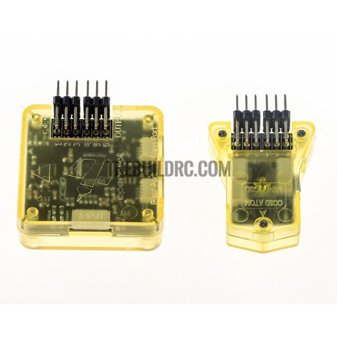Openpilot MINI CC3D Combo Atom NANO CC3D Flight Control for FPV QAV 250 FPV GT (Bent Pins + antenna box + anti stock holder)