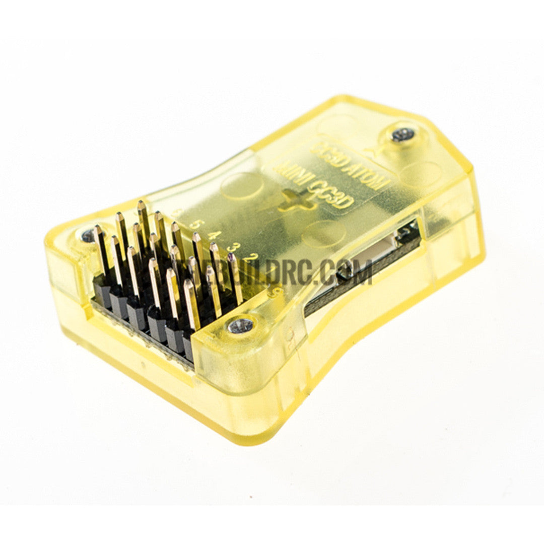 Openpilot MINI CC3D Combo Atom NANO CC3D Flight Control for FPV QAV 250 FPV GT (Straight Pins + antenna box + anti stock holder)