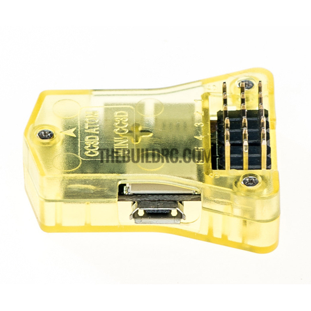 Openpilot MINI CC3D Combo Atom NANO CC3D Flight Control for FPV QAV 250 FPV GT (Straight Pins + antenna box + anti stock holder)