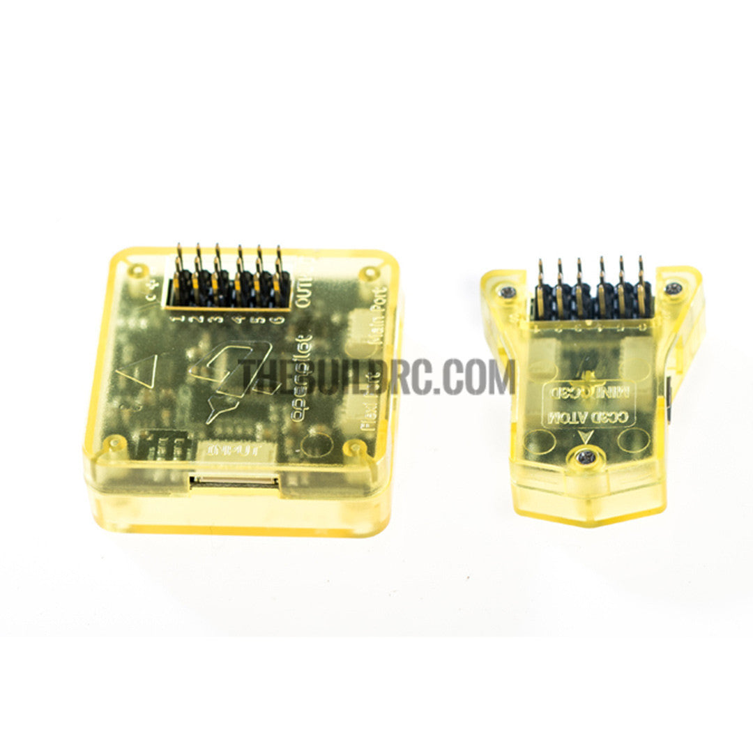 Openpilot MINI CC3D Combo Atom NANO CC3D Flight Control for FPV QAV 250 FPV GT (Straight Pins + antenna box + anti stock holder)