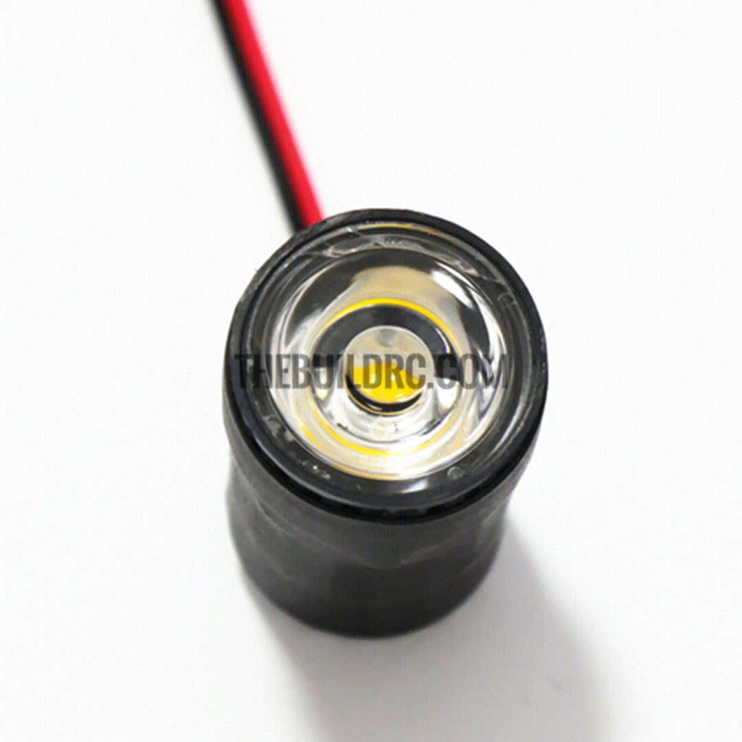 High Power Super Bright LED Lamp Illuminator 3W/7-17V Night Navigation for FPV - white