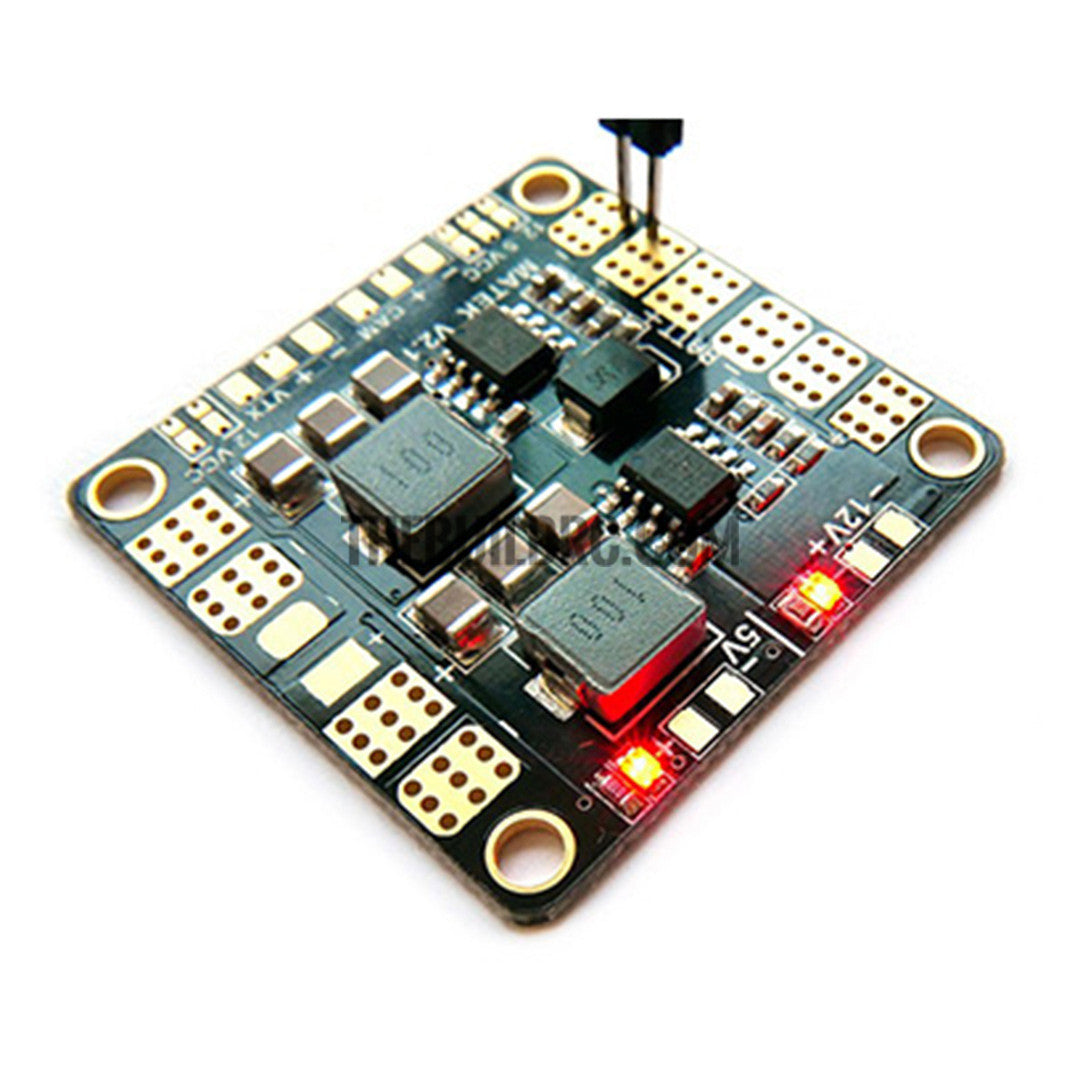 Matek Mini Power Hub Power Distribution Board With BEC 5V And 12V For FPV Multicopter 3A upgraded version