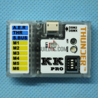Thunder KK Pro Flight Controller for Multi-Rotor Aircraft for FUTABA, S.BUS, DSM2, DSMX 11MS ,DSMX 22MS Reciever