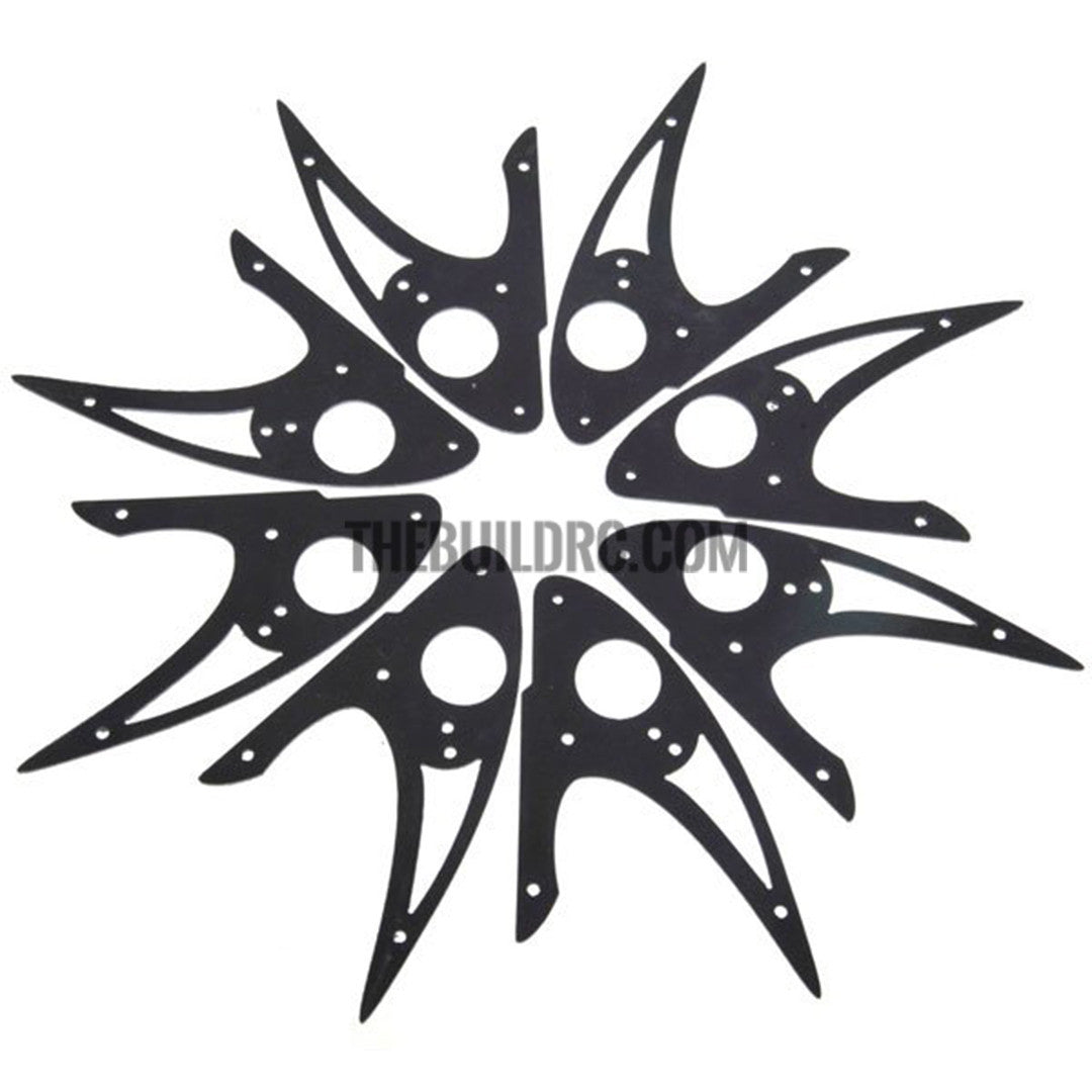 F02009 CNC 600mm X525 V3 Glass Fiber / Alloy Foldedform Frame Kit For RC KK MK 4-axle Quad-Rotor Multi Copter UFO