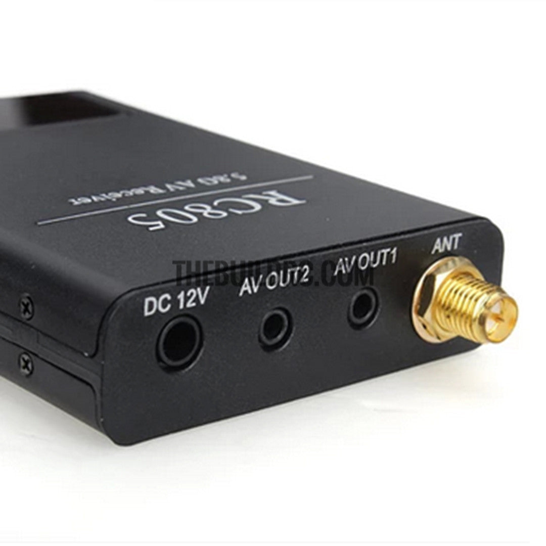 FPV 5.8G 8CH 200mW AV Wireless Receiver RC805