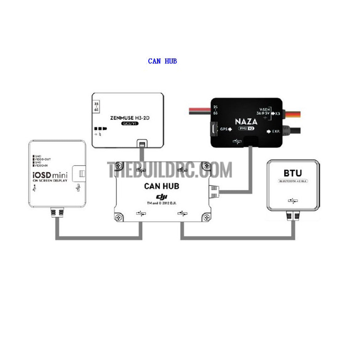 DJI Naza-M V2 - Compact deigned multirotor autopilot system
