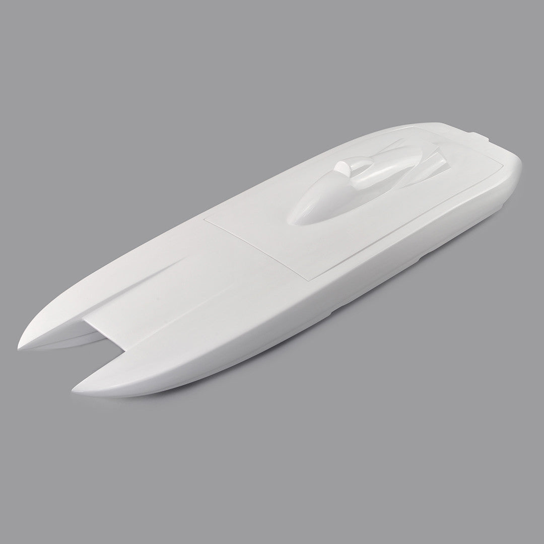 36" RC EP Silver Fox Catamaran Epoxy Fiberglass Racing Boat Hull- white