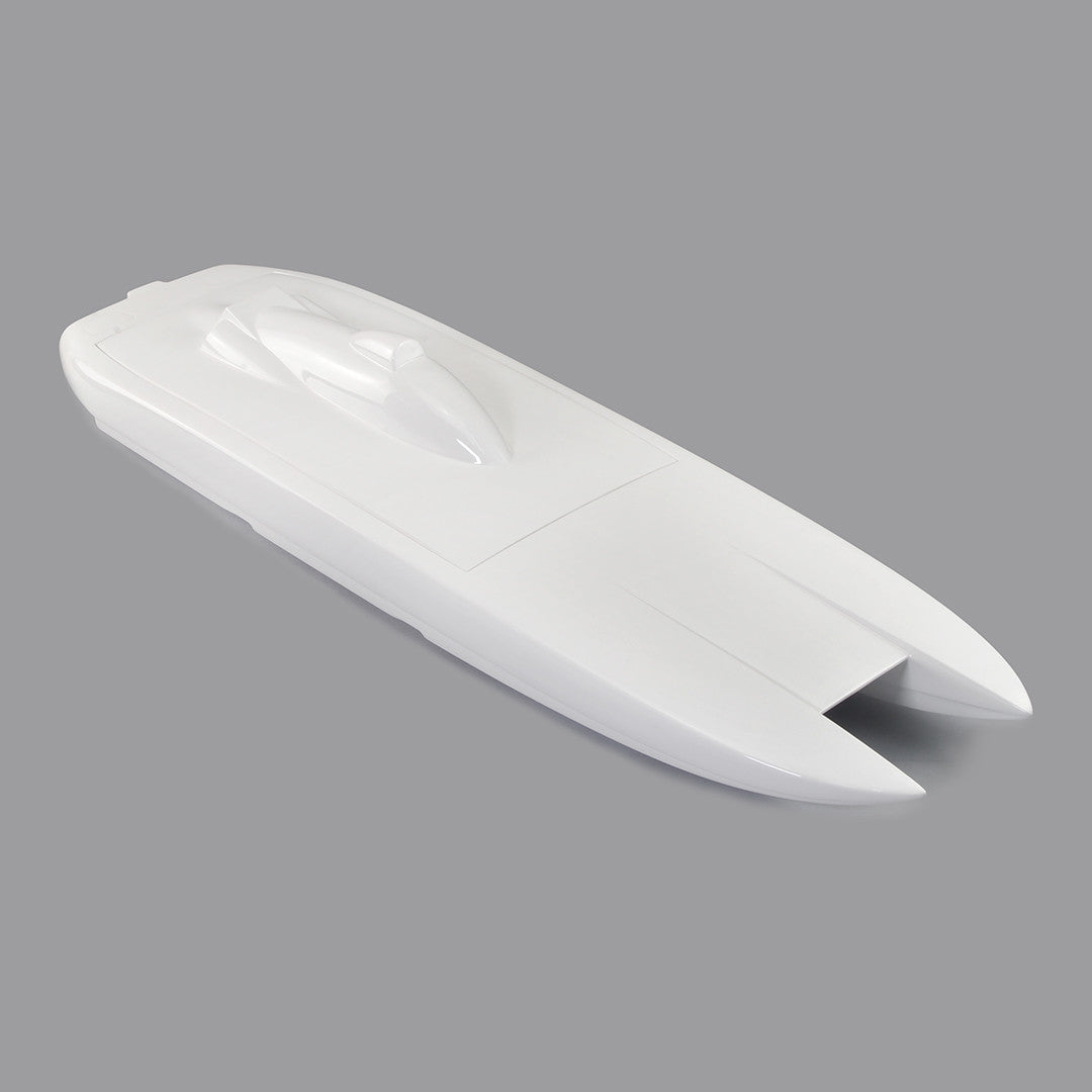 36" RC EP Silver Fox Catamaran Epoxy Fiberglass Racing Boat Hull- white