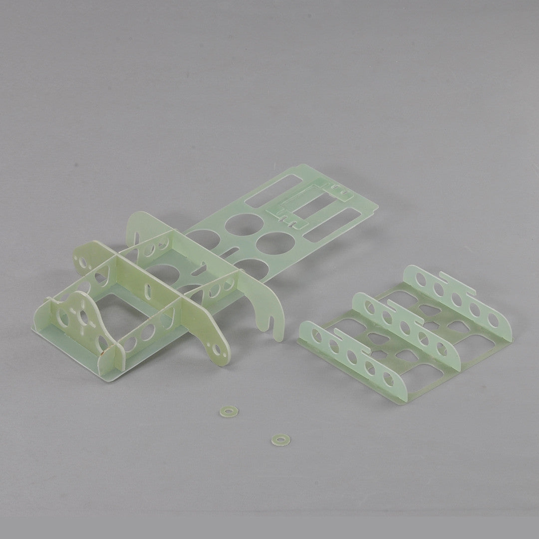 36" RC EP Silver Fox Catamaran Epoxy Fiberglass Racing Boat Hull- white