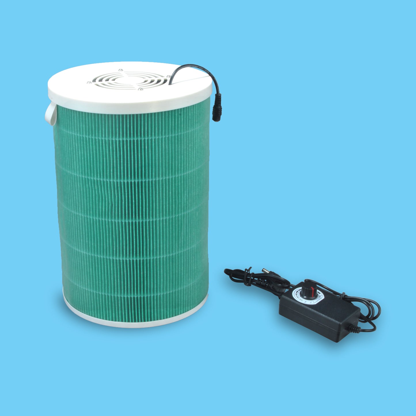 Ultra High Volume throughput Air Purifier with H12 HEPA filter and Photocatalyic UV module