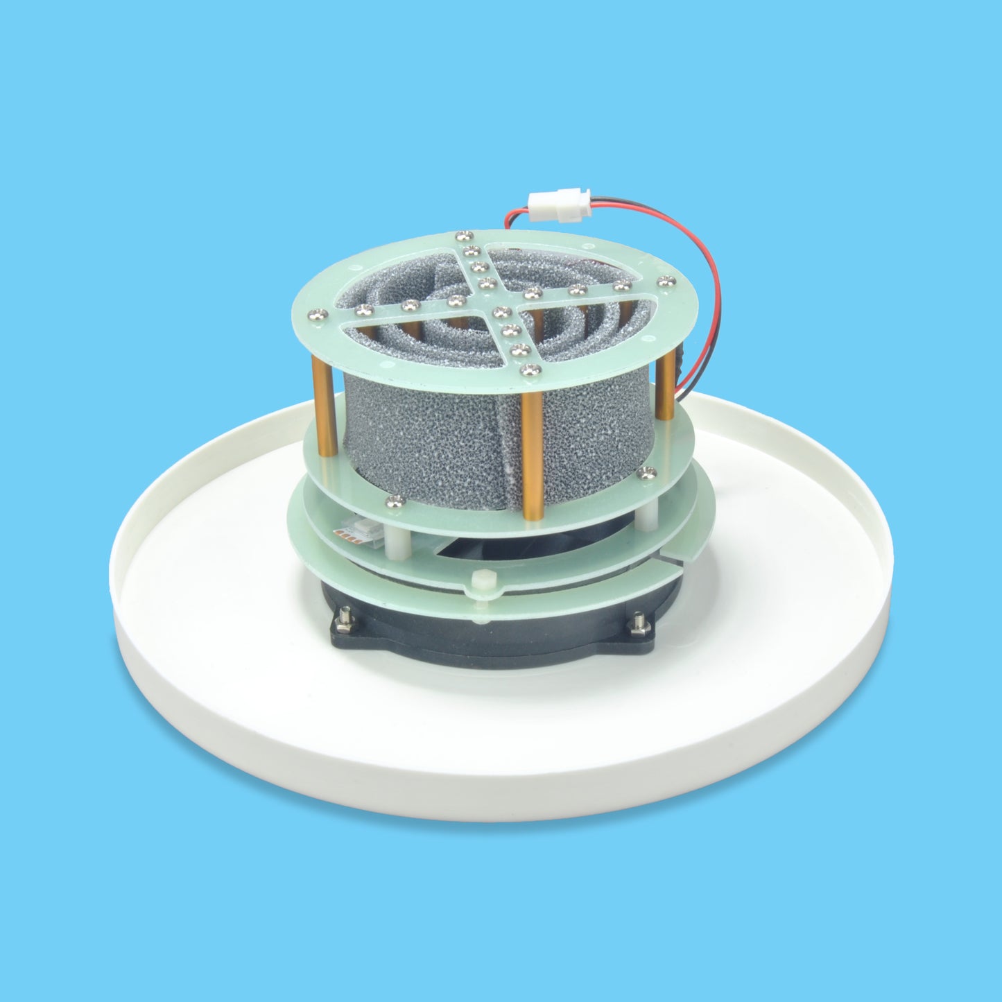 Ultra High Volume throughput Air Purifier with H12 HEPA filter and Photocatalyic UV module