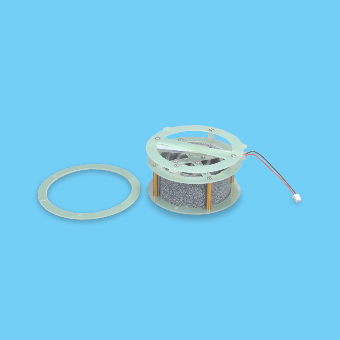 Ultra High Volume throughput Air Purifier with H12 HEPA filter and Photocatalyic UV module