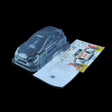 1/10 Lexan Clear RC Car Body Shell for M-chassis Ford Fiesta Rally bull 210mm