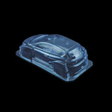1/10 Lexan Clear RC Car Body Shell for M-chassis Ford Fiesta Rally bull 210mm