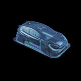 1/10 Lexan Clear RC Car Body Shell for M-chassis Ford Fiesta Rally bull 210mm