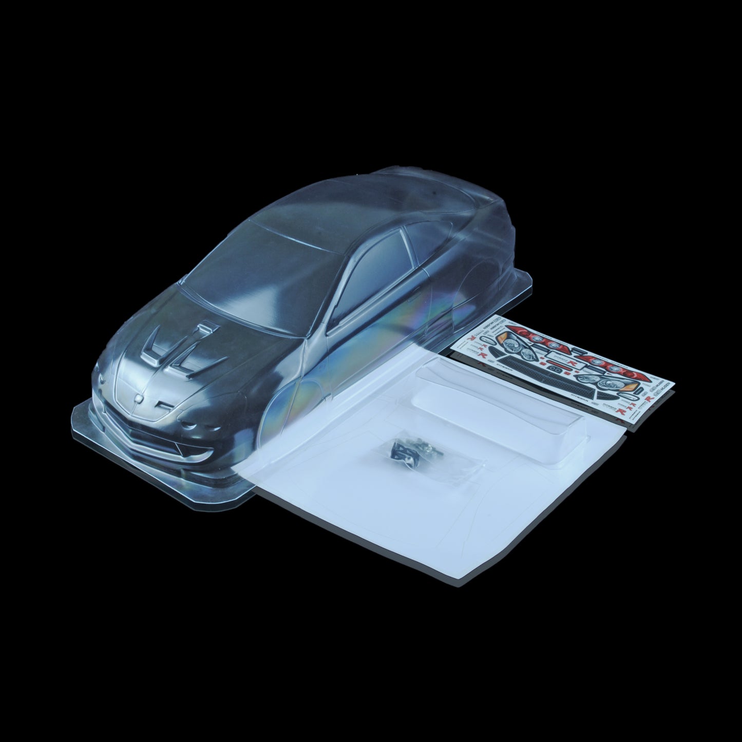 1/10 Lexan Clear RC Car Body Shell for Honda Integra DC5 Type R Mugen  190mm