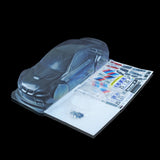 1/10 Lexan Clear RC Car Body Shell for BMW M3 GT2 190mm