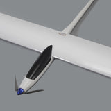 VGA Advance 2M Aerobatic ARF EP Glider With Snap Disassembly Fuselage - Orange / Black