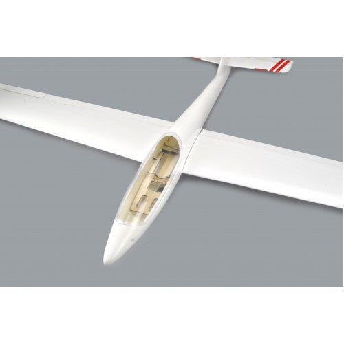 1.52M   4-5Ch RC Scale Fox ARF Thermal FRP Composite Glider Sailplane with Flaps & Alierons