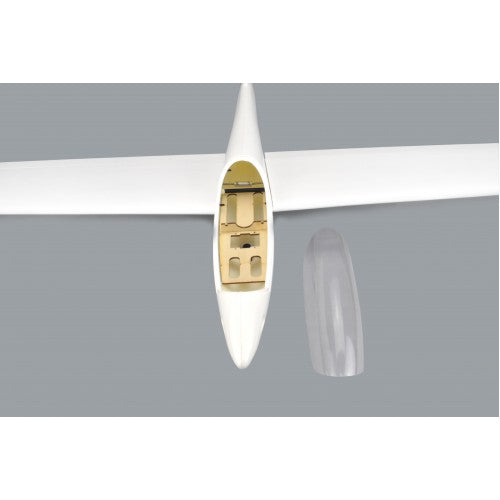 1.52M   4-5Ch RC Scale Fox ARF Thermal FRP Composite Glider Sailplane with Flaps & Alierons