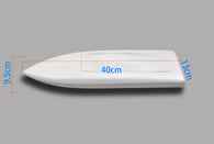 Fiber Glass Made  Mini Boat Hull & Plastic Turbo Jet Unit  for making RC Jet Boat