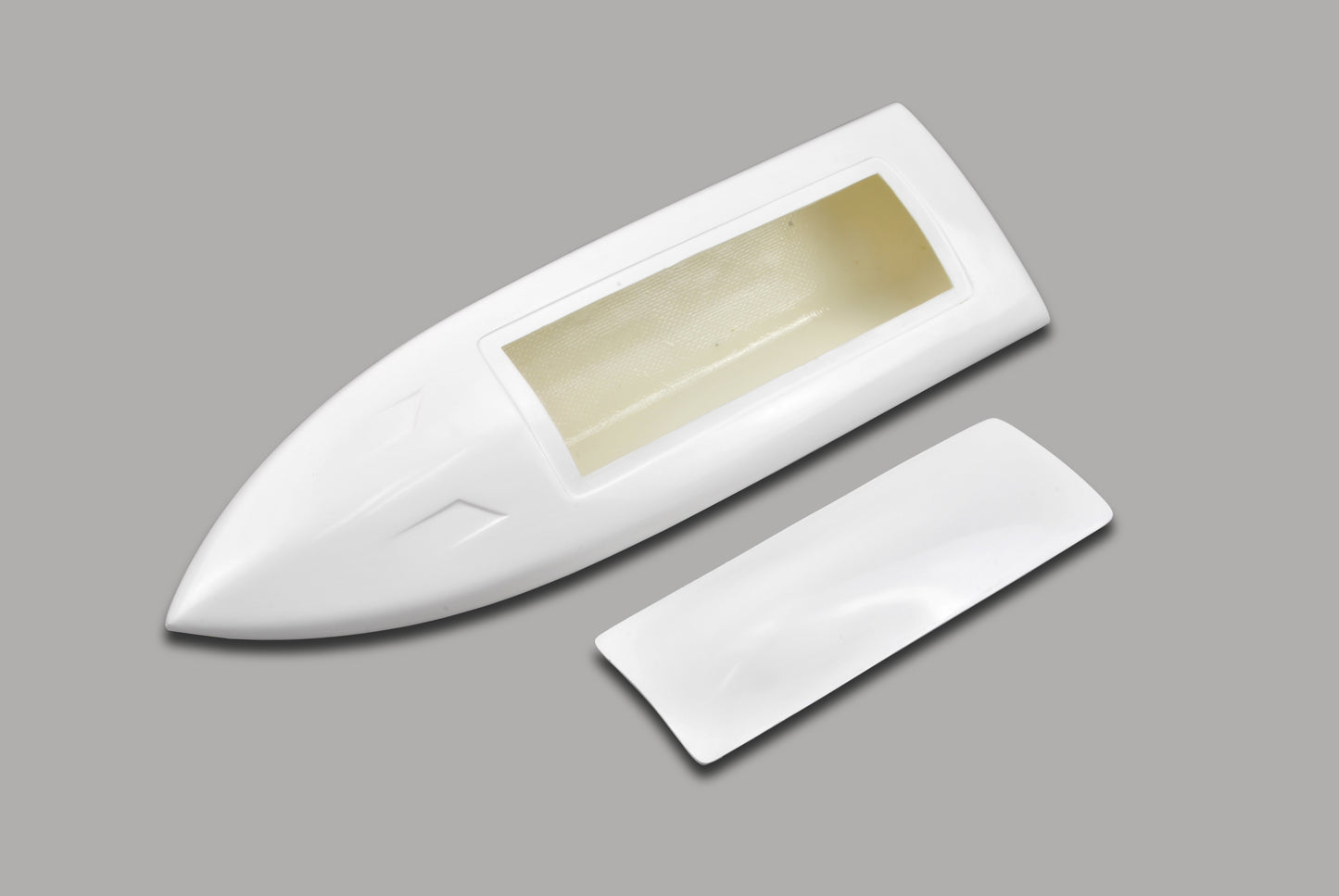 Fiber Glass Made  Mini Boat Hull & Plastic Turbo Jet Unit  for making RC Jet Boat