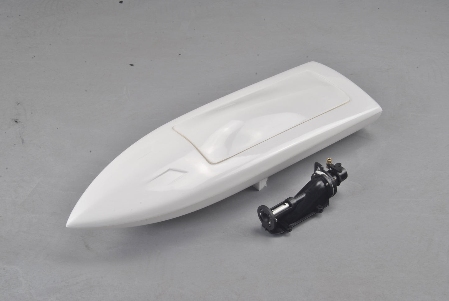 Fiber Glass Made  Mini Boat Hull & Plastic Turbo Jet Unit  for making RC Jet Boat