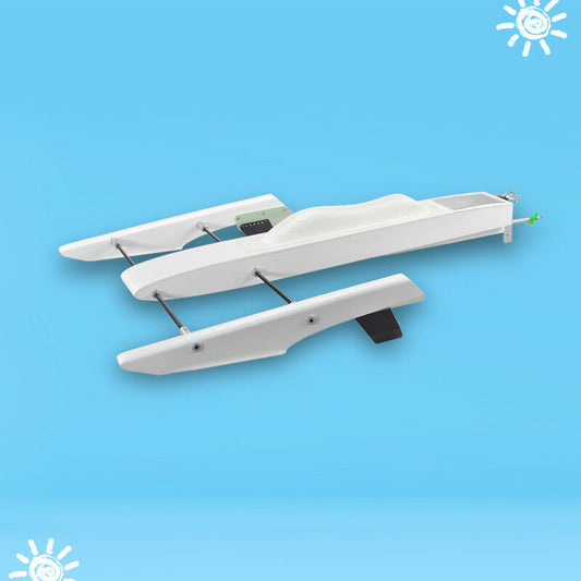 Stock clearance / B Grade:  RC Pro Boat Epoxy Fiberglass FRP Outrigger Racer ESPASON  Boat Hull