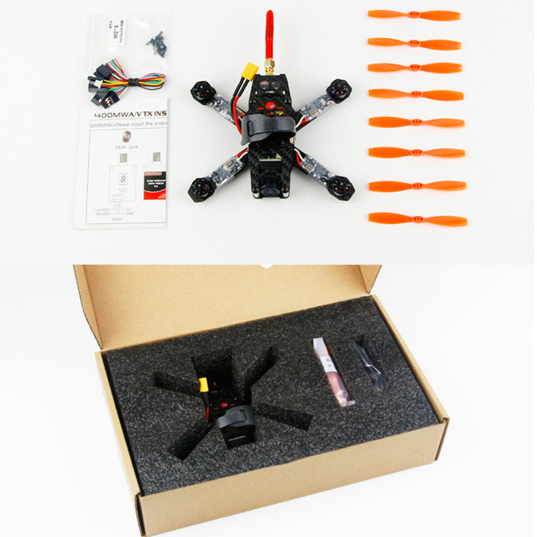 KingKong 130GT 5.8G 400mw 40CH VTX FPV Racer RC Quadcopter with 800TVL HD Camera