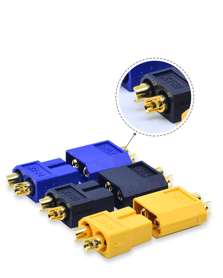 Amass  XT60 series / XT60U / XT60H Genuine Gold plated connectors