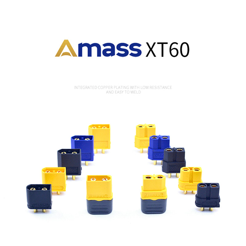 Amass  XT60 series / XT60U / XT60H Genuine Gold plated connectors