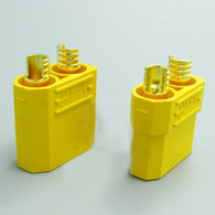 Amass 5 Pairs Xt90 Bullet Connector Male/female for Rc Model Battery - 4.5mm Bullets (Pair)