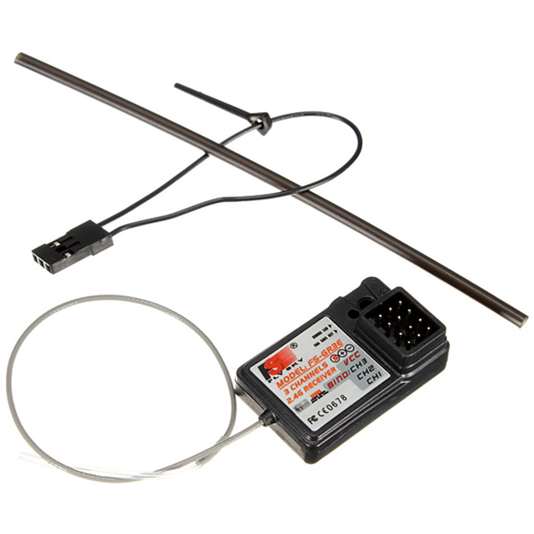 FlySky Upgraded 3CH 2.4G FS-GR3E GR3C GT3B Receiver For Rc Car Rc Boat