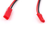 JST plug with silicone wire 24 AWG (female)