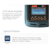 SKYRC AC/DC D100 Dual Balance Charger and Discharger Power watt 2 x 100W