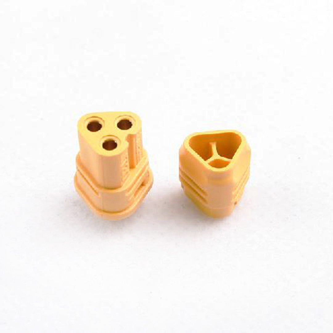 AMASS MT30 2mm 3 pole Bullet Connector Plug Set For RC ESC to Motor (Pair)